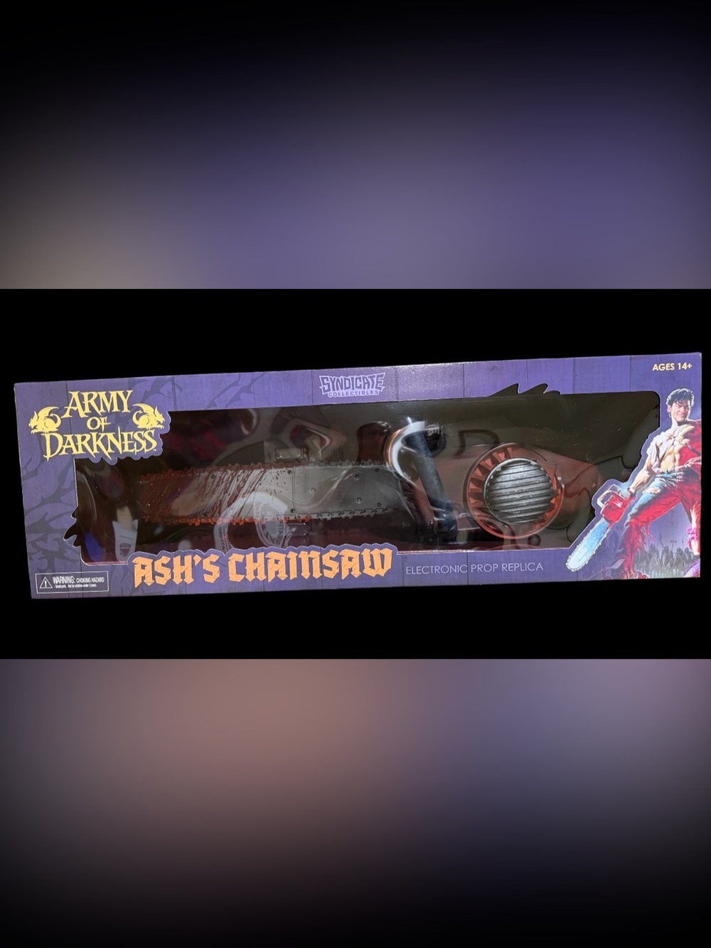 Army of Darkness - Ash's Chainsaw Electronic 1:1 Scale Life-Size Prop Replica